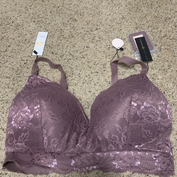 Kindred Bravely Other - Lace Minimalist Hands-Free Pumping & Nursing Bra | Twilight - Busty NWT